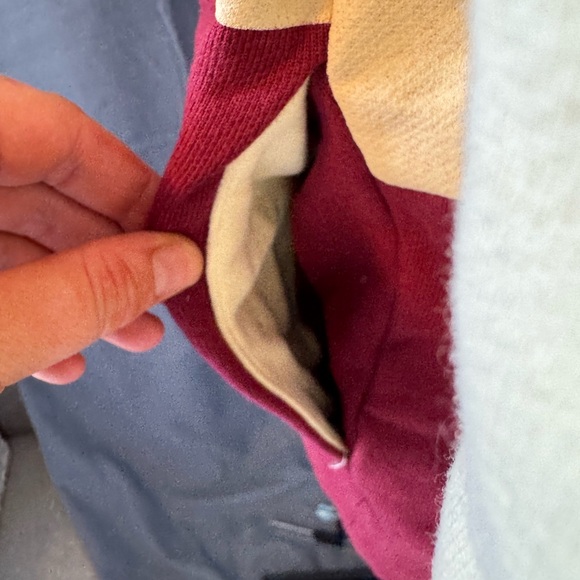 Dreamville Burgundy and Cream Logo Hoodie - Picture 4 of 5